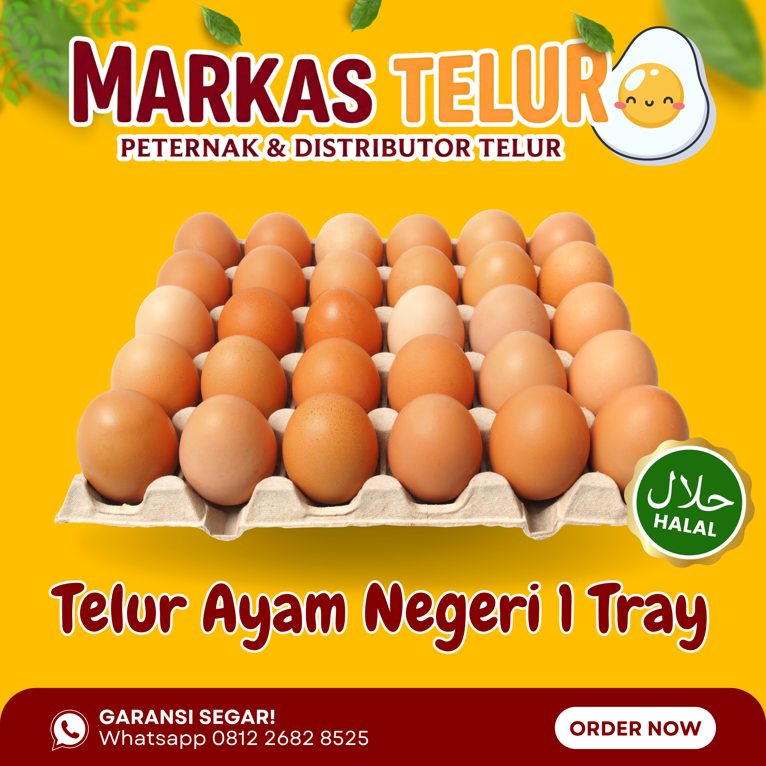 Markas Telur - 1 Tray Telur Ayam Negeri